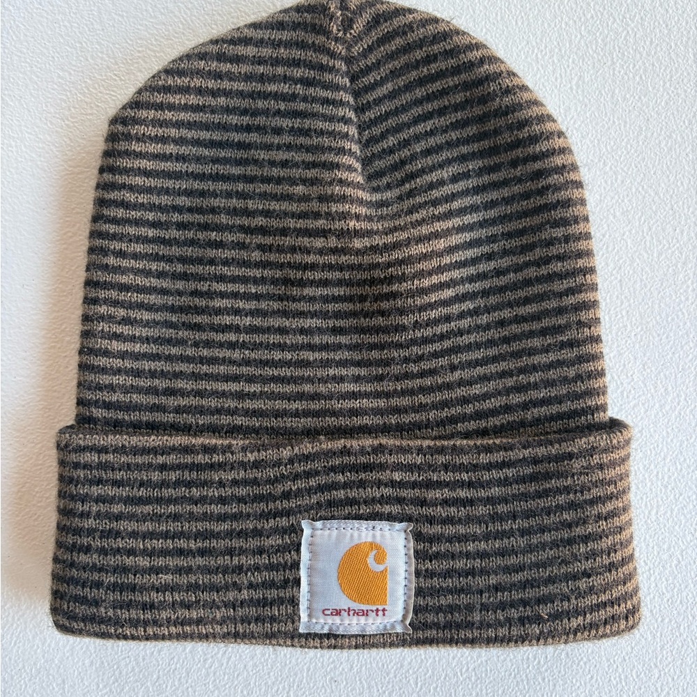 Adult Carhartt Striped Beanie